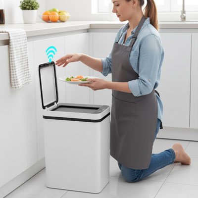 Poubelle de cuisine | Ergonomique