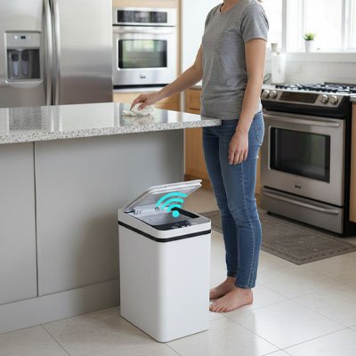 Poubelle de cuisine | Ergonomique